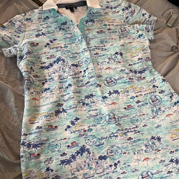 2/$10
Talbots dress scenic santorini dress XS vacation cruise polo - Picture 9 of 10